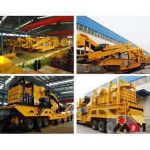 China Best Mobile stone crushing and screening plant